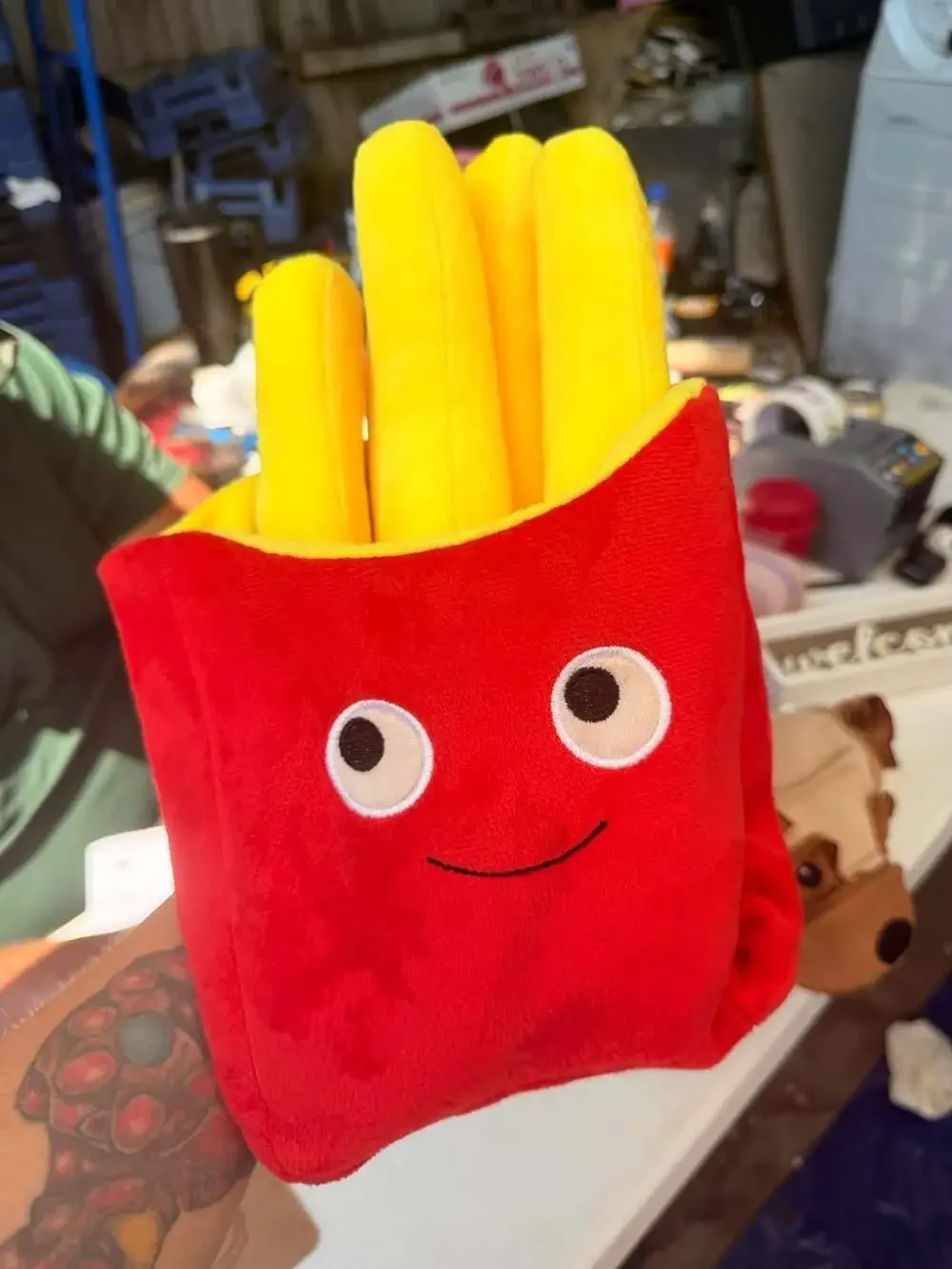 French Fries Jumbo Plush Dog Toy, XX-Large